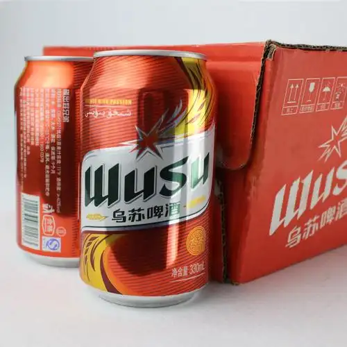 日期新鲜_新疆乌苏啤酒红罐小乌苏易拉罐装330ml*12