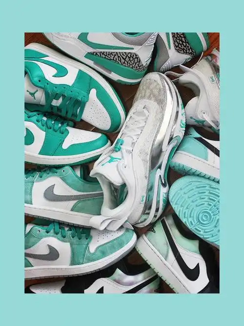 最近jordan出了好多薄荷绿,蒂芙尼配色的鞋啊,一起来看一下吧.