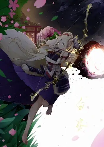 阴阳师 白狼 画师:hd-hlh-3h 本作品pixiv id=59678744