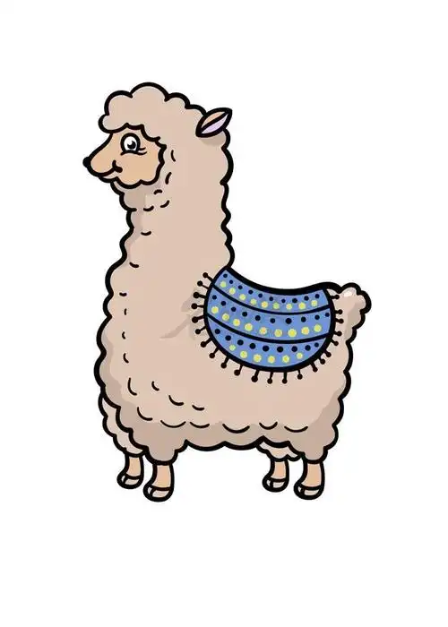 羊驼简单画法 - 学院 - 摸鱼网 - ∑(っ°Д°;)っ 让世界更萌~ mooyu