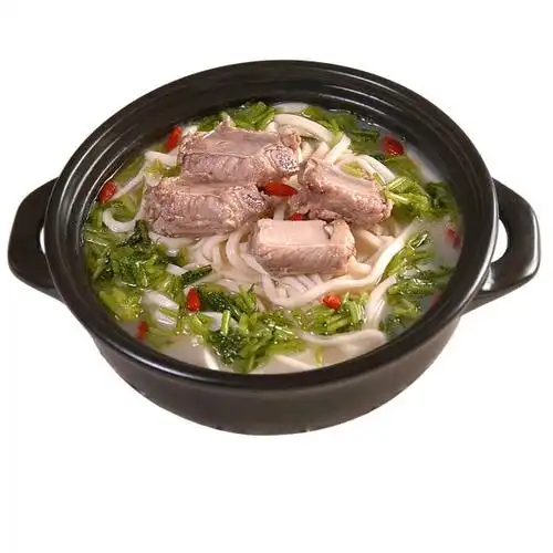 砂锅排骨粉16元