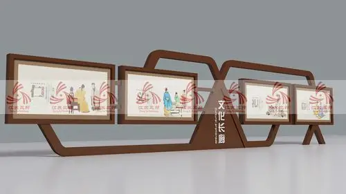 2020三邦学校最新创意宣传栏,文化长廊