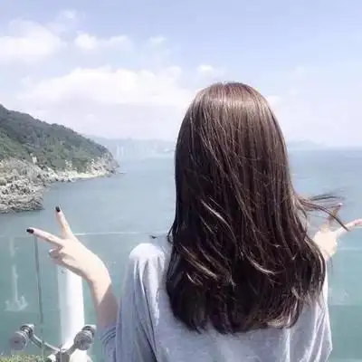 真人女孩唯美背影头像