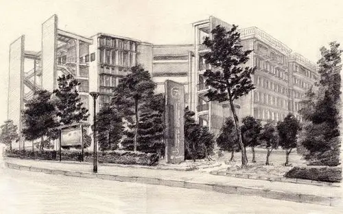 湖南中医药大学-校园素描