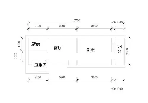[北京市 石景山区]求设计30平米两室一厅