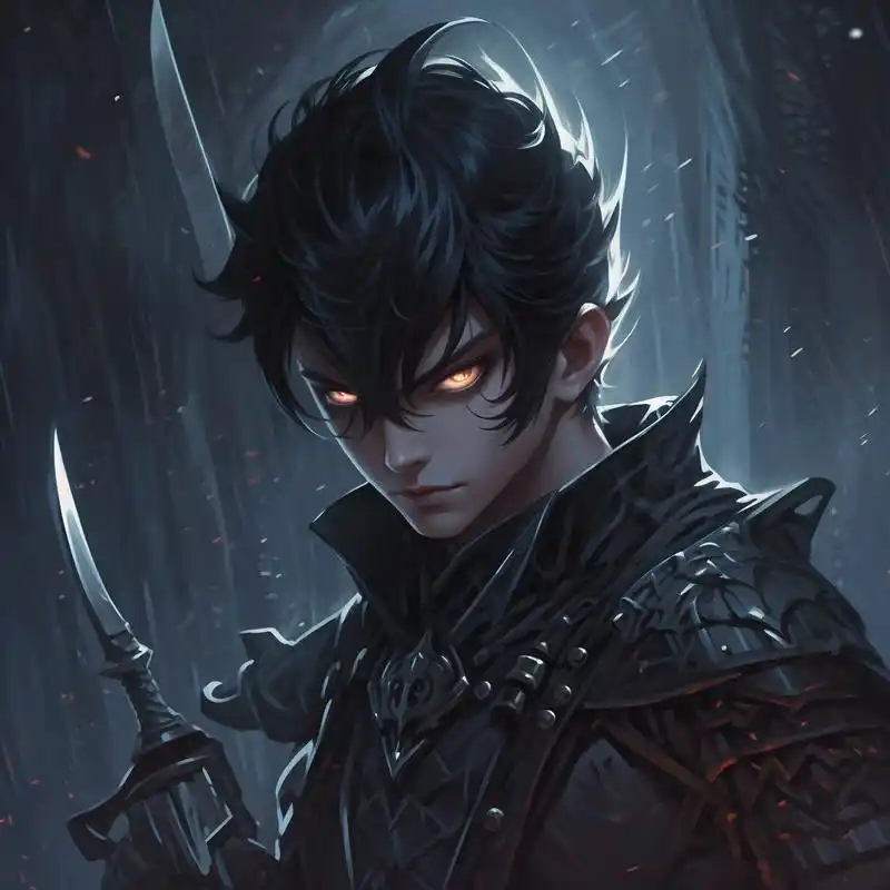 杀气满满92 这组头像,真的是黑暗又霸气,每个眼神都透露出杀气,让人