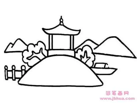 公园简笔画公园简笔画简单又漂亮