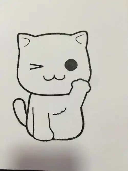 猫咪简笔画 猫咪简笔画简单漂亮呆萌