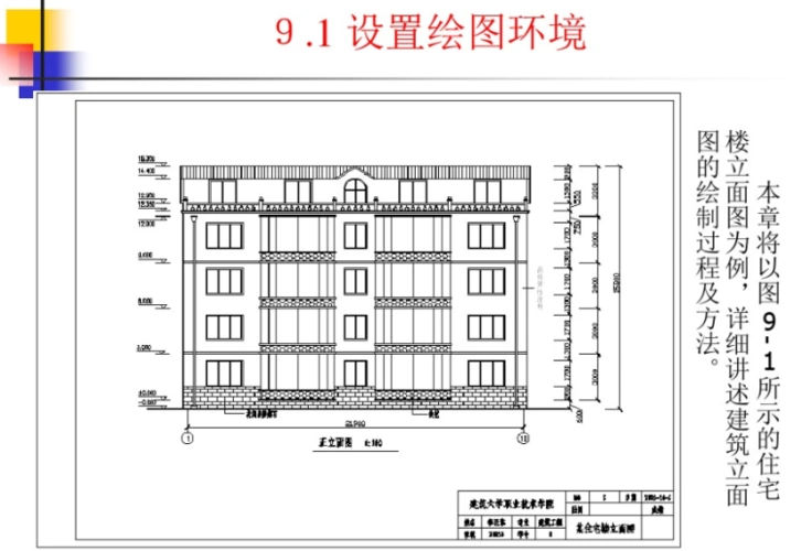 cad建筑立面图实例剖析(pdf,70页)