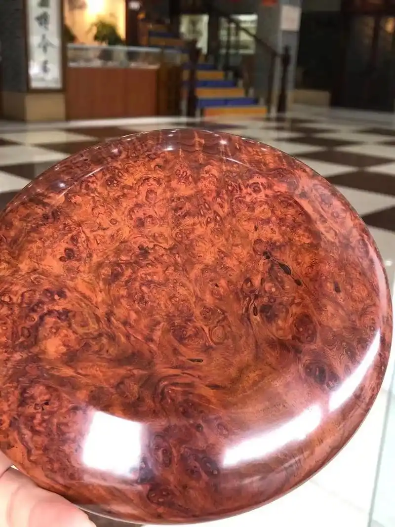 越南黄花梨爆满瘤疤大盘子