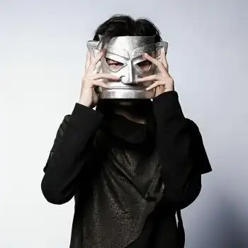 三星堆面具男女士国风汉服全脸造型舞台网红抖音91万圣节元气小猴亮