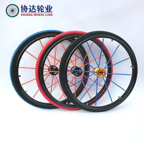 轮椅配件24x1运动轮椅充气胎后轮