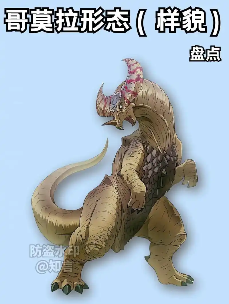 哥莫拉形态(样貌)盘点 - 抖音