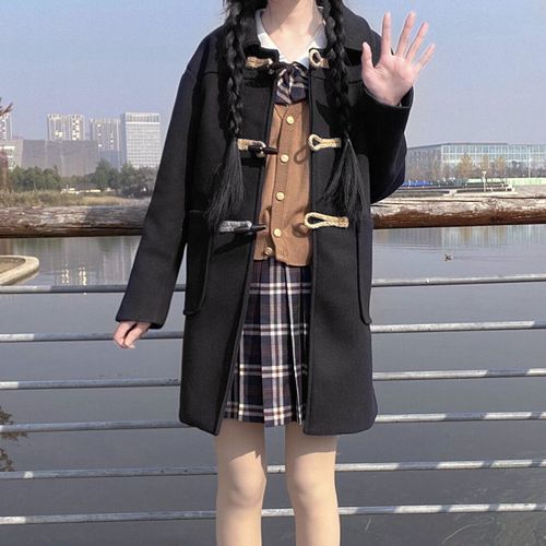 冬季jk制服大衣