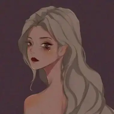 霸气高清的手绘头像高冷时尚女生图片