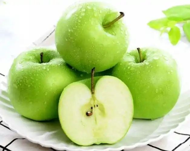 产地食材▎山西运城青苹果真正树上的小清新鲜嫩欲滴清脆爽口