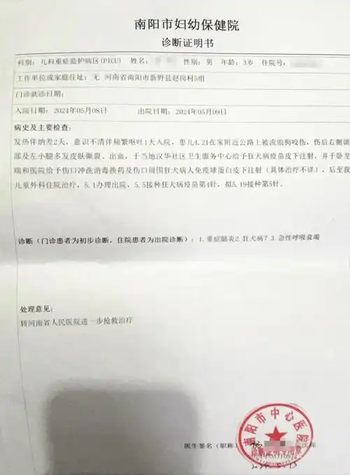 3岁男童被恶犬咬伤离世,其母发声