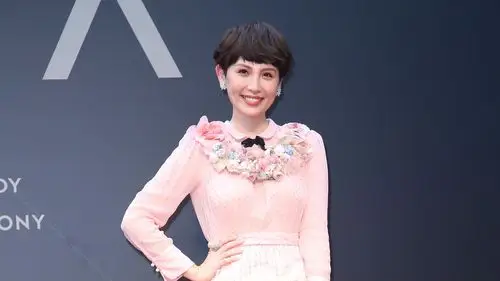 gma 第28届金曲奖星光大道,图为魏如萱.(影视摄影摄)