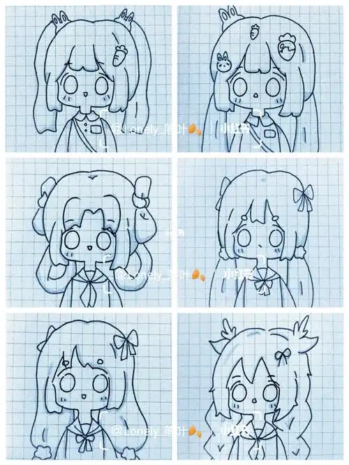 自学画画  #画个简笔画  #绘画  #寻找小红书绘画大神  #小女孩简笔