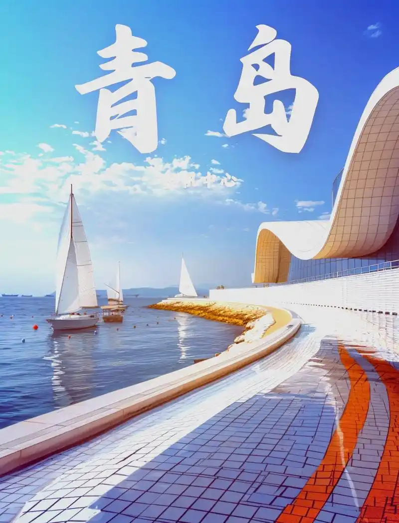 奥帆中心景点介绍 📍青岛奥林匹克帆船中心,坐落于风景如画的浮山湾