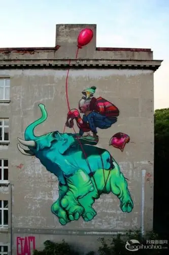 创意手绘街头涂鸦作品赏析【上篇】_图片_我爱画画网_一个免费学画画