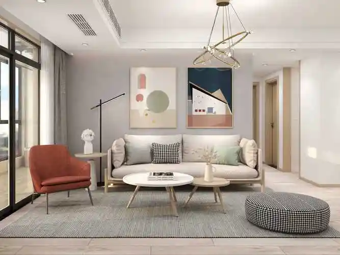 万家乐全屋定制185㎡北欧风有家有猫更有爱