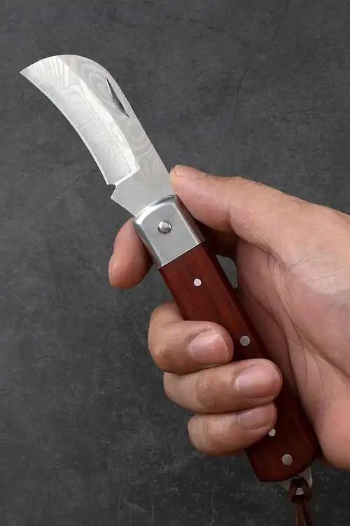 嫁接刀嫁接刀特种钢特级进口锋钢果树专用苗木接树月季大马士革 定制