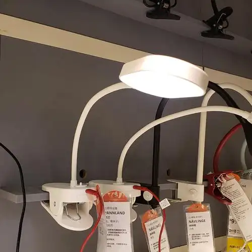 温馨宜家ikea斯班led照明设备台灯阅读照明灯护眼阅读台灯护眼灯