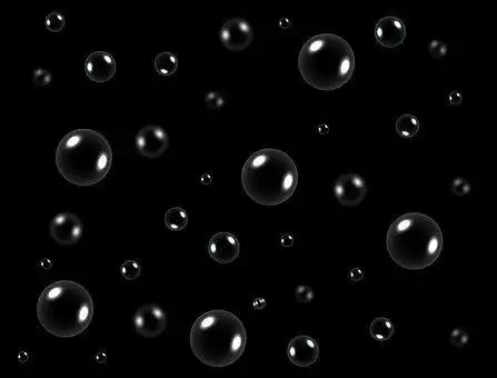气泡, 黑色, 背景, 图层, 酱汁
