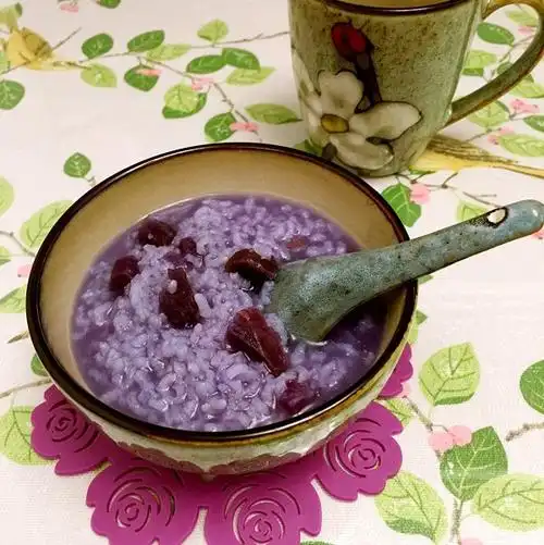 叶子_fdm6做的紫薯粥