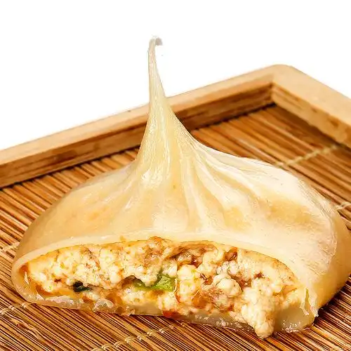 包舍嵊州豆腐小笼包速冻包子素包薄皮儿童早餐半成品速食懒人食品