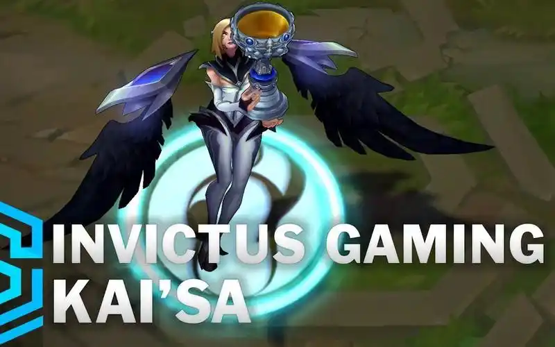 【lol】卡莎-ig冠军皮肤展示!1080p