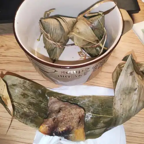 微波炉蒸粽子成功啦