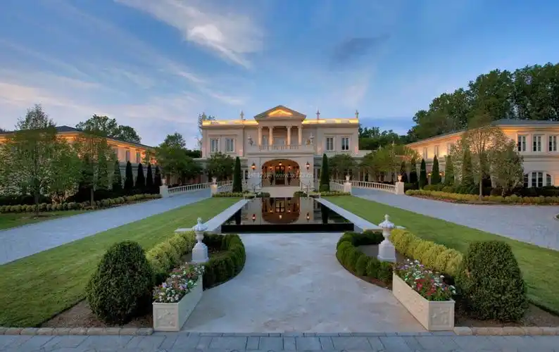 2022豪华欧式私人大别墅园林设计装修图