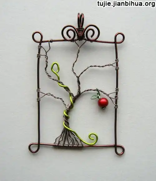 铁丝手工制作艺术作品欣赏