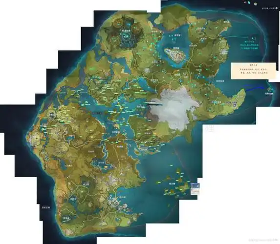 【3测必看】原神 资源地图 发布!采集点发布啦!