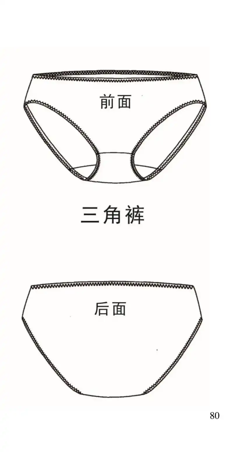 两款内裤纸样制作方法:#服装设计制版 #打版裁剪教学 #招学 - 抖音