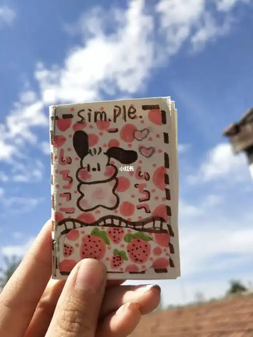 自制迷你手帐本我真的是深深的爱了