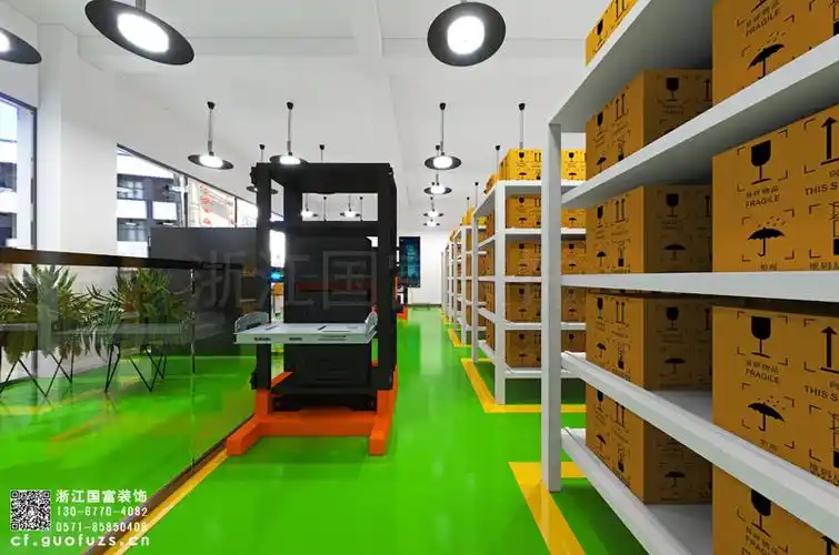 绍兴厂房仓库装修设计案例效果图