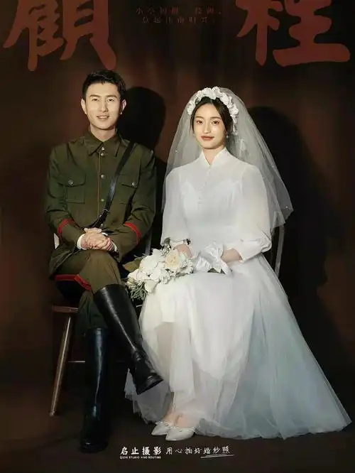 逢人就夸的民国军阀婚纱照丨太好拍了集美们