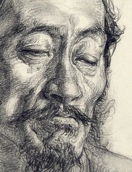 于小冬2011在北京的素描作品 - 相册 - 于小冬 - 艺术家园-盘古艺术网