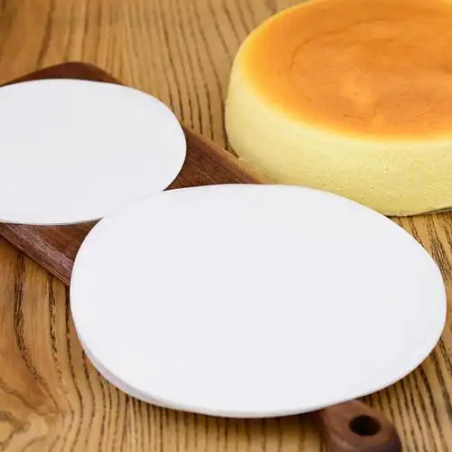 圆形蛋糕不粘脱模防粘油纸垫烧烤油纸吸油纸防油纸20张