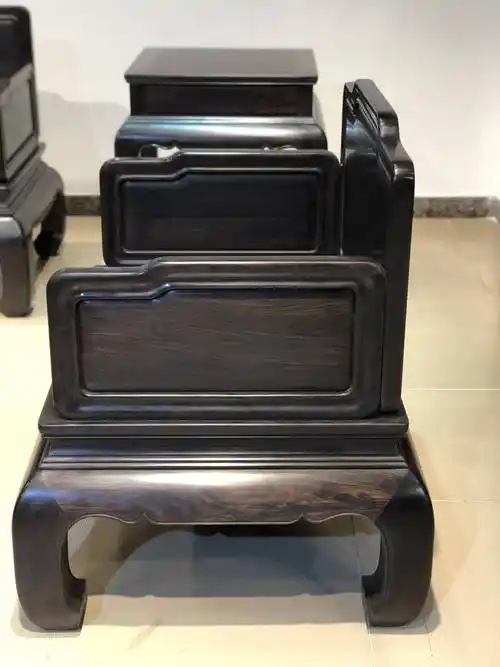 中山红木大红酸枝家具制造商广东本地红木紫光檀家具工厂