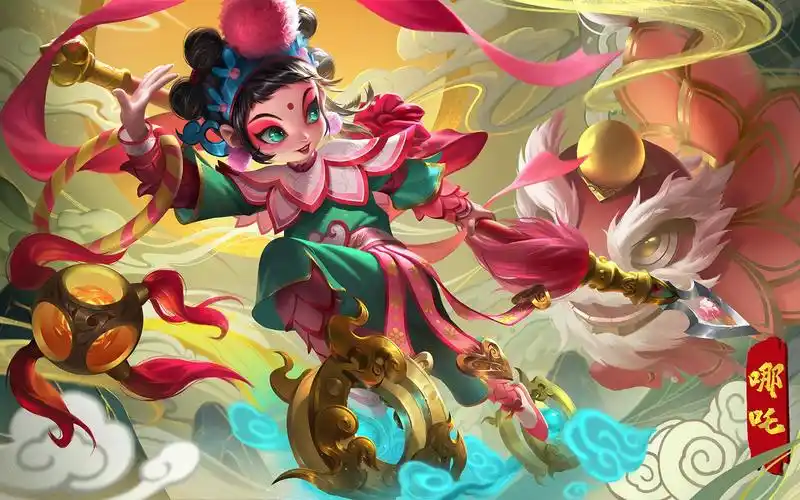 活动作品曙光英雄哪吒闹江海皮肤鉴赏