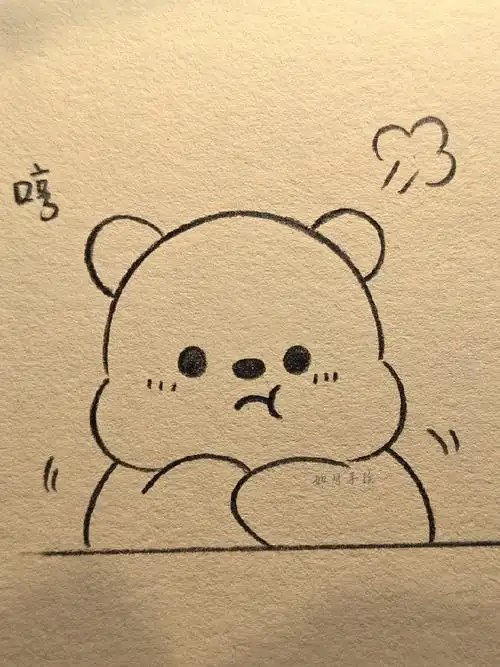 简笔画 手绘 线稿 690_920 竖版 竖屏