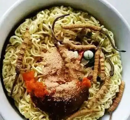 方便面最土豪的吃法鲍鱼龙虾不算啥图5也就有钱人才吃得起