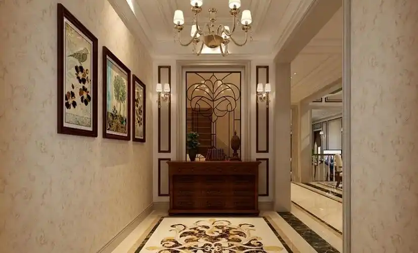 进户门鞋柜装修效果图2016年玄关鞋柜的巧妙设计