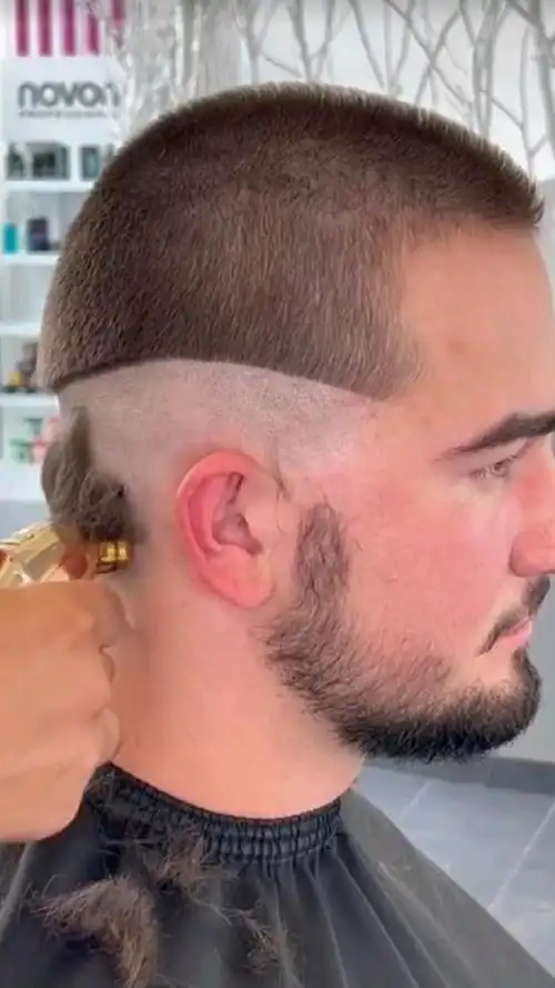 长发太热,剪个寸头,凉快又帅气