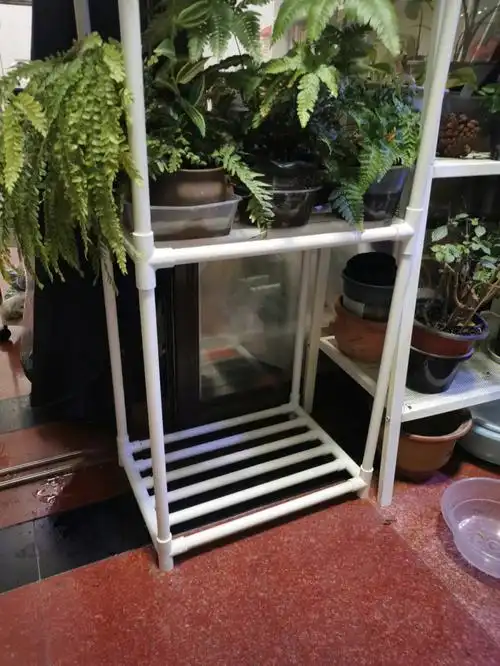 小红书上看到可以用水管做花架,研究了下,抽空做了个手工,这个架子