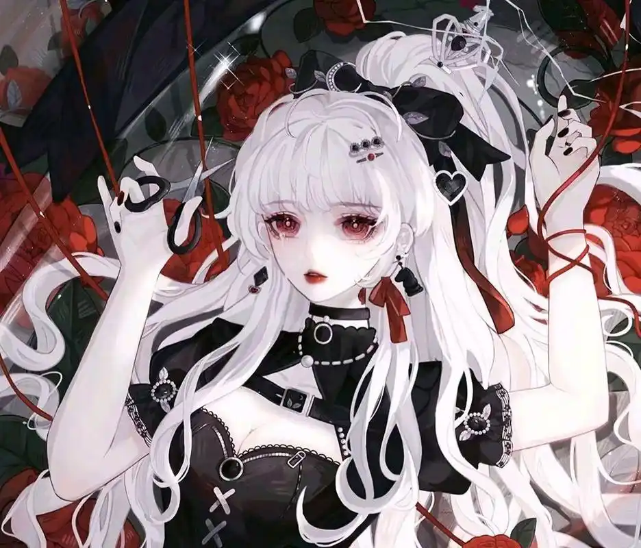 分享一些好看的人物图片,红色,黑暗系(如果有侵权,请提醒,必删)